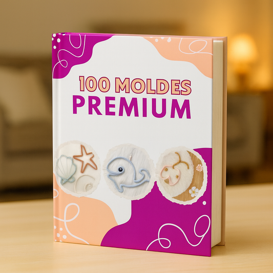100 MOLDES PREMIUM PARA TRICOTÍN