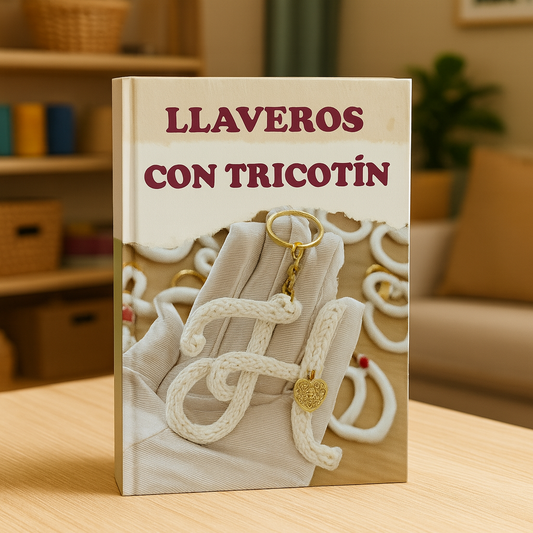 LLAVEROS CON TRICOTÍN